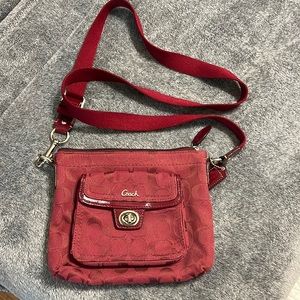 Over the shoulder small vintage Coach bag